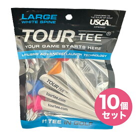 【10袋セット】Tour Tee　ツアーティーORIGINAL（LARGE） ロング5本入り 10袋セット