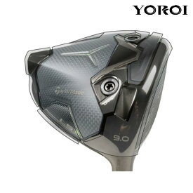 【ヘッド保護フィルム】YOROIゴルフプロテクションテーラーメイド Qi35、Qi35 LS 、Qi35 MAX、ドライバー(25年)ゴルフ クラブ 保護フィルム