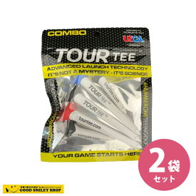 【2袋セット】Tour Tee　ツアーティーCOMBO【ロング3本+ショート2本入り】 正規品