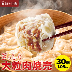 【楽天焼売ランキング1位獲得】ぎっしり大粒肉焼売30個(15個入りトレー×2) 餃子計画 焼売 しゅうまい シュウマイ 冷凍焼売 冷凍食品 国産素材 安心 業務用 お取り寄せ おかず お弁当