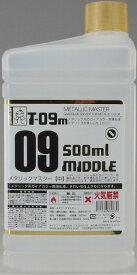 ガイアカラー T-09M メタリックマスター(中) 500ml【新品】 ガイアノーツ プラモデル用塗料