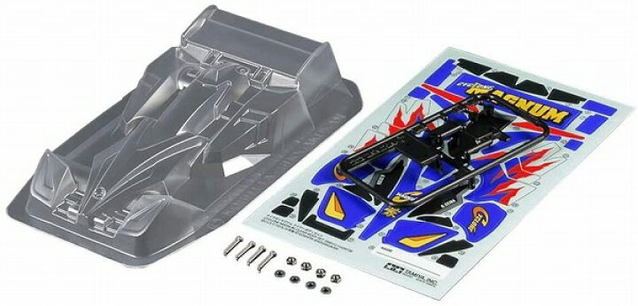 楽天市場 ミニ四駆 サイクロンマグナム クリヤーボディセット 新品 グレードアップパーツ 改造 ライフ ホビー ケンビル