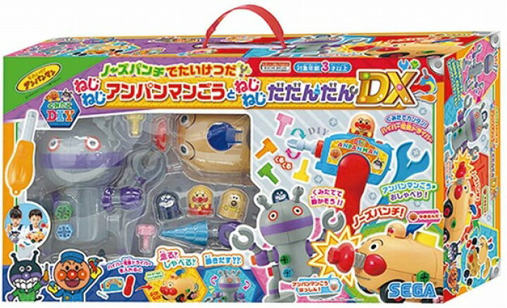 楽天市場】アンパンマン くみたてDIY ノーズパンチでたいけつだ! ねじ 