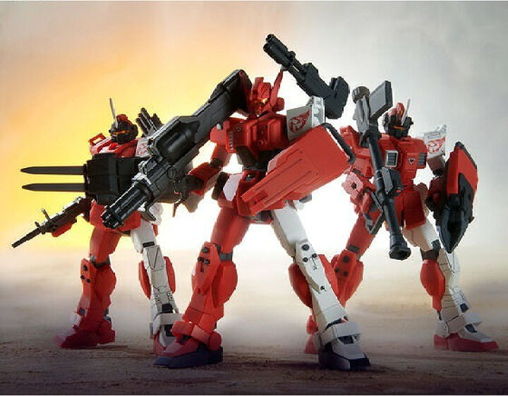 楽天市場】HGUC 1/144 赤い三巨星チームセット (機動戦士ガンダム 戦場 