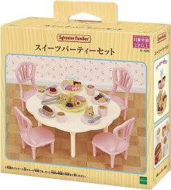 シルバニアファミリー 家具 スイーツパーティーセット カ-426【新品】 【ハウス・家具】