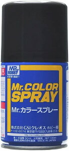 塗料 S78 メタルブラック【新品】 GSIクレオス Mr.カラースプレー 模型用塗料
