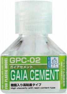 ガイアノーツ GPC-02 ガイアセメント 樹脂入り高粘度タイプ 40ml プラスチック用接着剤 81039【新品】 クラフトツール