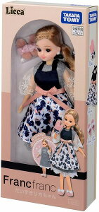 リカちゃん LD-15 Francfranc だいすきリカちゃん【新品】 (リカちゃん人形 着せ替え人形 女の子向け タカラトミー)