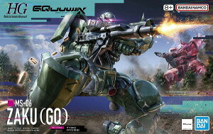 HG 1/144 (010)MS-06 �U�N(GQ)�y�V�i�z �@����mGundam GQuuuuuuX �@����m�K���_�� �W�[�N�A�N�X �K���v�� �v�����f��