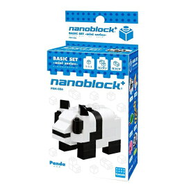 ナノブロックプラス パンダ PBM-006【新品】 nano block+