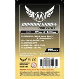 MDG-7127 カードスリーブ 61mmx103mm (100 pack)【新品】 ボードゲーム カードゲーム アナログゲーム テーブルゲーム ボドゲ