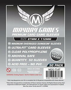 MDG-7147 カードスリーブ 87mmx112mm Premium Card Game Sleeves (50 Pack)【新品】 ボードゲーム カードゲーム アナログゲーム テーブルゲーム ボドゲ