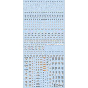 �n�C�L���[�p�[�c 1/100 �O���[&�I�����W RB02�R�[�V�����f�J�[�� (1����) RB02-100GAO�y�V�i�z HiQparts �v�����f�� ����