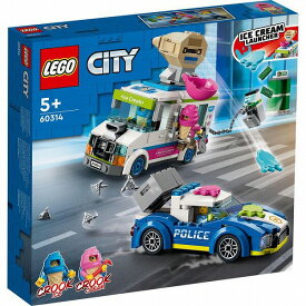 レゴ シティ アイスクリームトラックを追え！ 60314【新品】 LEGO　知育玩具 【宅配便のみ】
