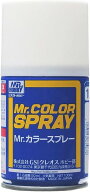 塗料 S107　キャラクターホワイト【新品】 GSIクレオス Mr.カラースプレー 模型用塗料 【メール便不可】