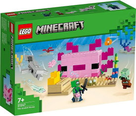 レゴ マインクラフト ウーパールーパーハウス 21247【新品】 LEGO Minecraft 知育玩具 【宅配便のみ】