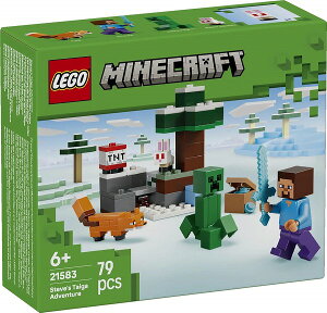 ���S �}�C���N���t�g �X�e�B�[�u�̃^�C�K�̖`�� 21583�y�V�i�z LEGO Minecraft �m��ߋ� �y��z�ւ̂݁z