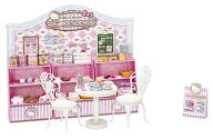 リカちゃん ハローキティ スイーツカフェ【新品】 (リカちゃん人形 着せ替え人形 女の子向け タカラトミ…