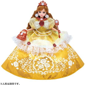 リカちゃん ドレス ゆめみるお姫さま エレガントローズドレス【新品】 (リカちゃん人形 着せ替え人形 女の子向け タカラトミー) 【宅配便のみ】