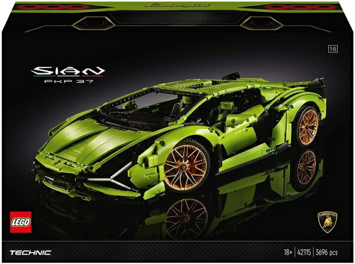 楽天市場】レゴ テクニック ランボルギーニ シアンFKP 37 42115【新品 