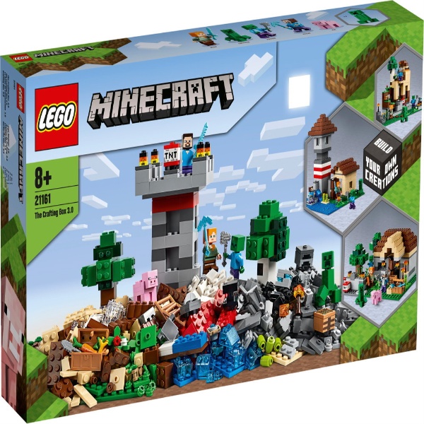 人気no 1 マインクラフト レゴ クラフトボックス 知育玩具 Minecraft Lego 新品 3 0 セット Www Tournamentofroses Com
