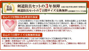 <最短当日発送可能>『雷光(らいこう)』フィットステッチ5mmクラリーノ剣道防具セット