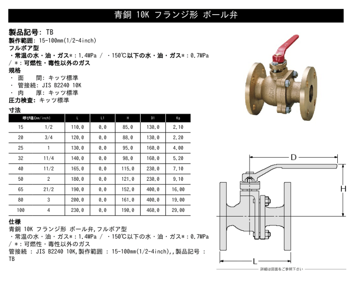 楽天市場】KITZ（キッツ）40A 11/2インチ ボールバルブ(Tボール