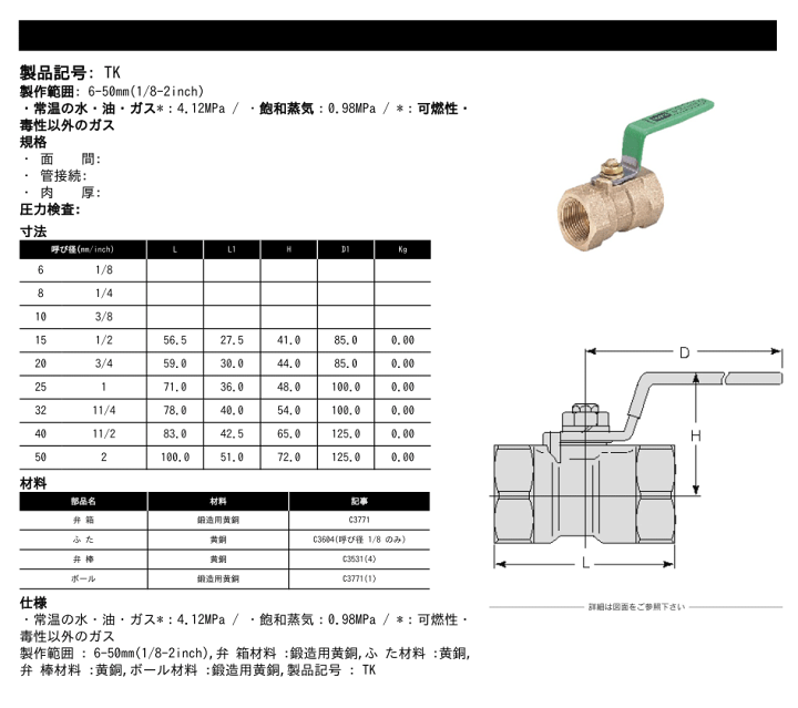 SUSネジ込みバルブ　玉型弁20A×6個 SUSネジ込みバルブ 玉型弁20A×6個 KITZ J-20A通販】設備