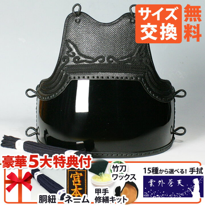 楽天市場】[剣道屋] 中高生向 胴単品 羽雲飾り 胴裏50本朱塗 脇3本足 