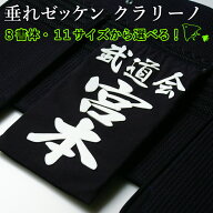 剣道 垂ネーム ゼッケン ●クラリーノ・垂れゼッケン ( 垂用ゼッケン 名札 垂ネーム 垂れ ネーム ）