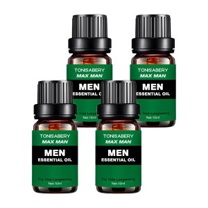 【2本セット】デリケート ゾーン オイル 男性用、自信増大オイル、水溶性マッサージオイル、強力な草本処方の実感カ、タッチを強化する、親密な生活の質を向上させます (1本10ml / 2本入り)