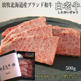 ウポポイ 白老牛 白老和牛 北海道 ブランド 和牛 ロース 500g 送料無料 BBQ 焼き肉 用 白老 和牛 ロース(北海道)とろけるロース肉 余分な筋脂を取り除いた 焼肉用 カット 洞爺湖 サミット でも