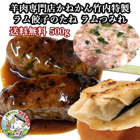 ラム餃子 のタネだけの商品500g 餃子にしても焼き鳥 つくねにしても良し 室蘭やきとり の たれ付き シシカバブ とも違う ラム肉 の 美味しいつみれ 大人気 ラム餃子 もお好みのサイズに包む事が出来ますお弁当用のサイズに焼くことも出来ます冷めても美味しい肉団子にも