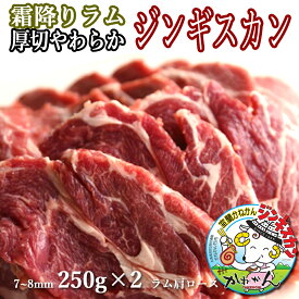 ラム肉 ジンギスカン 250g×2 ラム肩ロース 送料無料 贈答品 お祝い ギフト ラム肩ロース 羊肉 オリジナル 北海道 焼肉・BBQ 札幌風 味の付かない ジンギスカン 人気 キャンプ にも (味の付かな