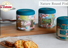 【送料無料・まとめ買い】【12点セット】Nature　ラウンドピンク　 (ガレットクッキー)ギフト お菓子　引き出物 デザイン缶