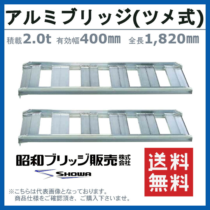 昭和アルミブリッジ1500kg／セット