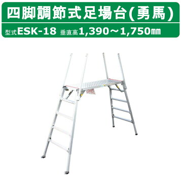 楽天市場】四脚調整式足場台 GTW(X) GTW-12 株式会社ナカオ 【個人宅配 