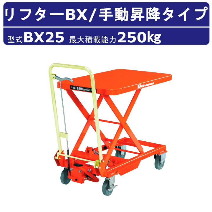 楽天市場】スギヤス リフターBX BX25 ビシャモン ハンドリフター 
