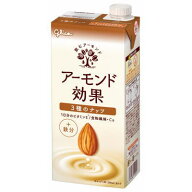 グリコ アーモンド効果 3種のナッツ 1000mL 1L 6本 12本 ★ 【食品】送料無料