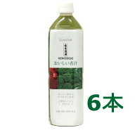 健康道場　 おいしい青汁 900g×6本 ペットボトル サンスター 送料無料　★