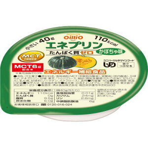 【在庫限り】 日清オイリオ エネプリン かぼちゃ味 40g×24個 たんぱく質調製 【栄養】送料無料