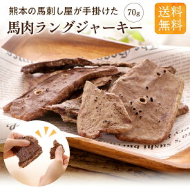 ドッグフード 馬肉 無添加 国産 馬肉 ラング ジャーキー 70g 大容量 お徳用 オヤツ 食いつき 低アレルゲン 犬 おやつ ペットフード 老犬 小型犬 中型犬 チワワ トイプードル 送料無料 健康いぬ生活 公式 ドックフード