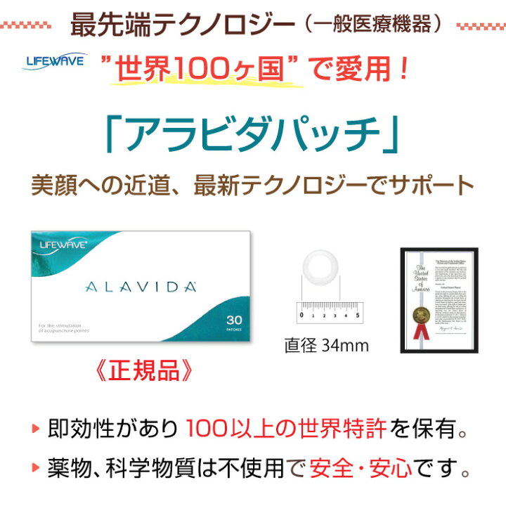 楽天市場】アラビダパッチ【正規品】ライフウェーブ社製（リピート割引 