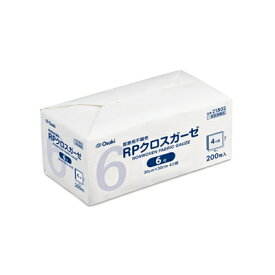 RPクロスガーゼ　6号　00021802　200枚