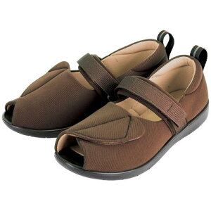 PH転びにくいシューズ つま先なし 00071424 3L 茶 1足入