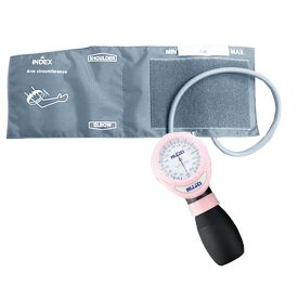ワンハンド式アネロイド血圧計　HT－1500　23－5468－01　ピンク