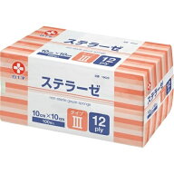 ステラーゼ　10×10　未滅菌　タイプIII　19029　12Ply　　100枚