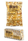 鉄強化ボーロ　Fe－7　15g×14個　食べる鉄分 栄養機能食品 ヘム鉄 ピロリン酸第2鉄 黒糖味