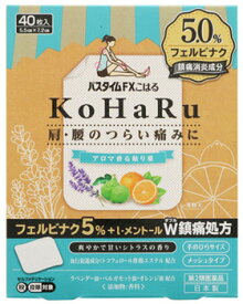 【第2類医薬品】パスタイムFXこはる　40枚【セルフメディケーション税制対象商品】