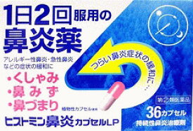 【指定第2類医薬品】ヒストミン鼻炎カプセルLP　36カプセル【セルフメディケーション税制対象商品】